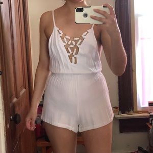 Carmar Millau White Romper